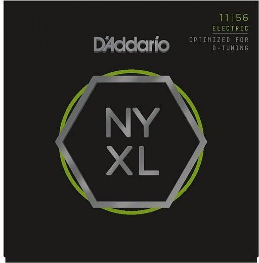 D'Addario NYXL1156 kielisetti 011-056 sähkökitaralle