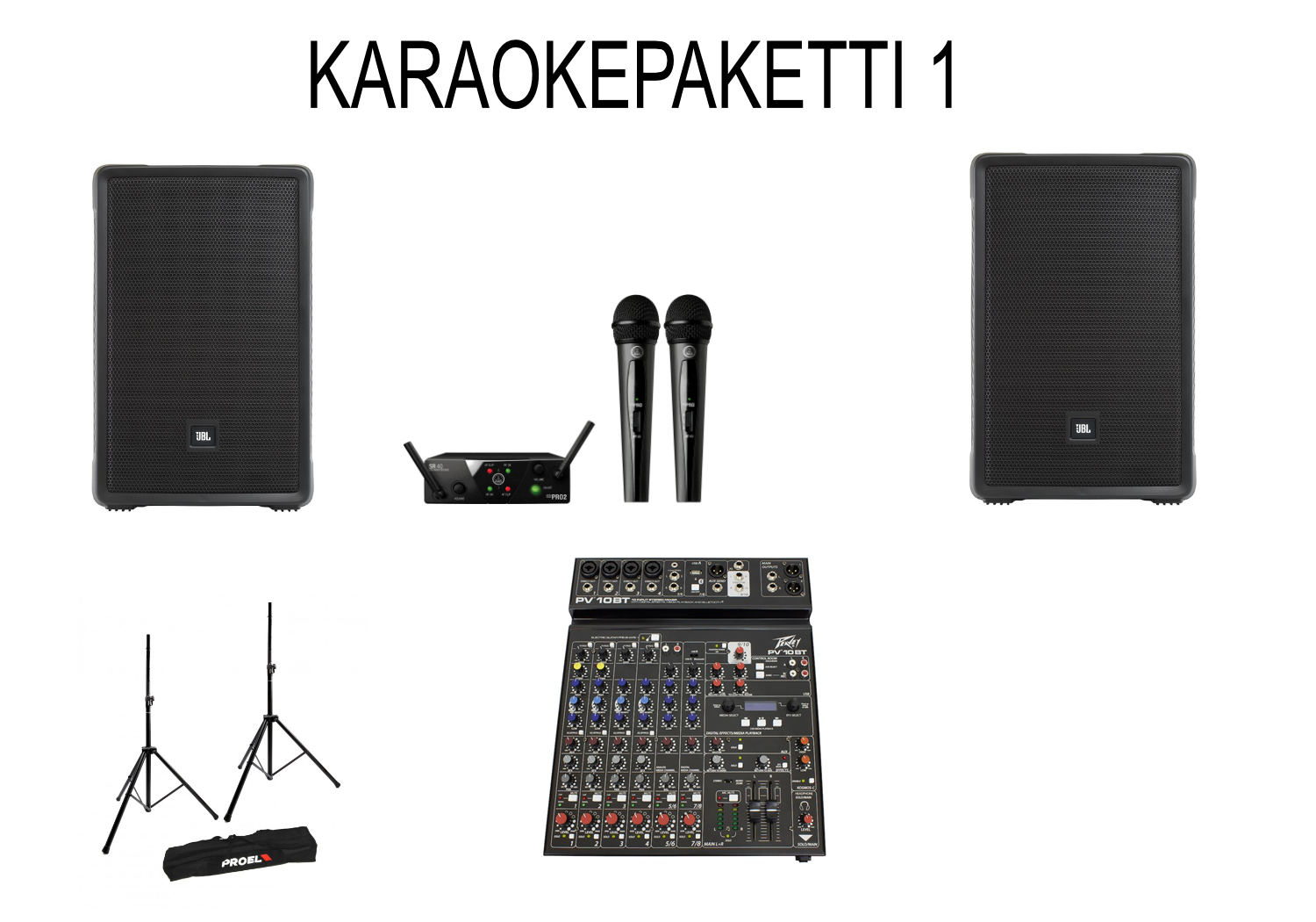 Karaokepaketti 1 Karaokepaketti 1