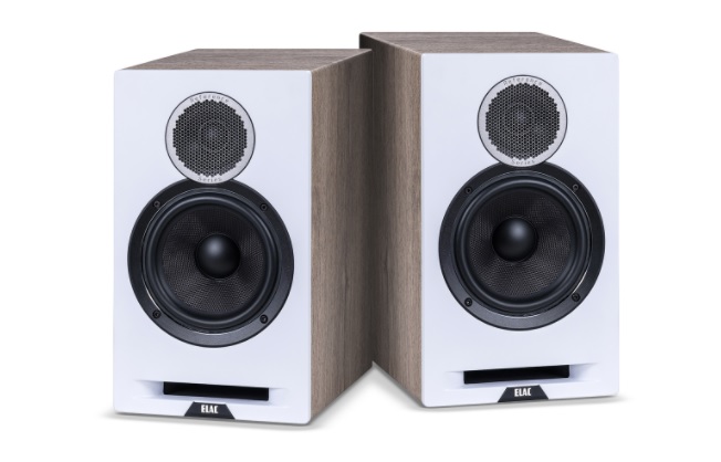 Elac Debut Reference DBR62 jalustakaiutinpari,valkoinen/puu Elac Debut Reference DBR62 jalustakaiutinpari,valkoinen/puu