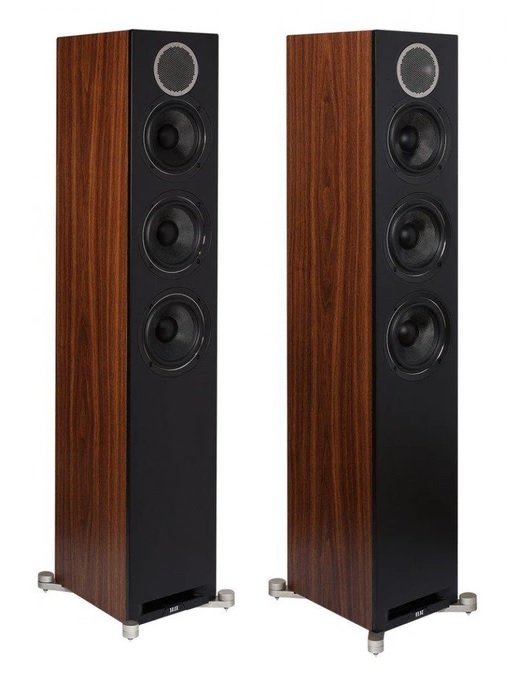 Elac Debut Reference DFR52 lattiakaiutinpari, musta/puu Elac Debut Reference DFR52 lattiakaiutinpari, musta/puu
