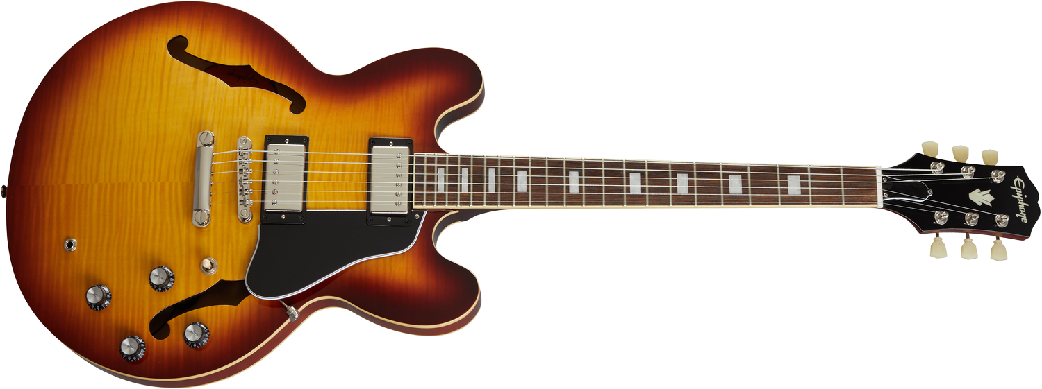 Epiphone ES-335 Figured Raspberry Tea Burst Epiphone ES-335 Figured Raspberry Tea Burst
