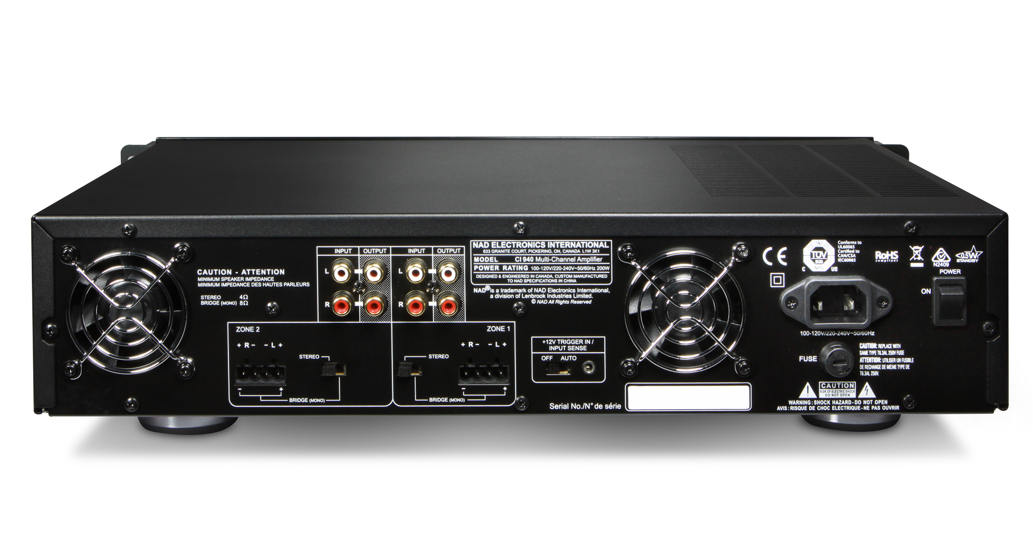 NAD CI940 päätevahvistin NAD CI940 päätevahvistin