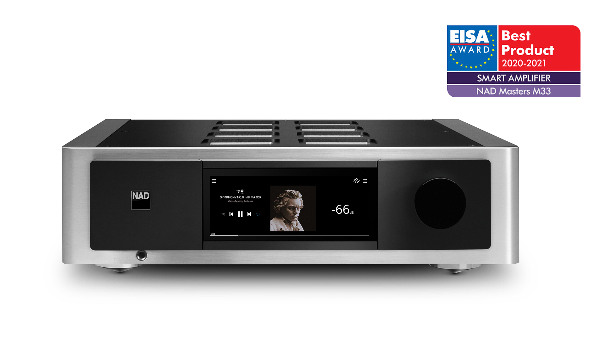 NAD M33 Masters BluOS Streaming - DAC vahvistin NAD M33 Masters BluOS Streaming - DAC vahvistin