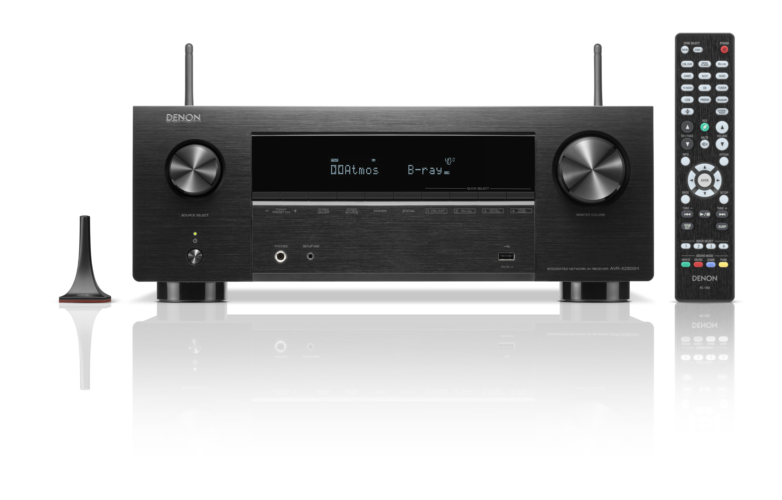 Denon AVR-X2800H 7.2 AV-viritinvahvistin Denon AVR-X2800H 7.2 AV-viritinvahvistin