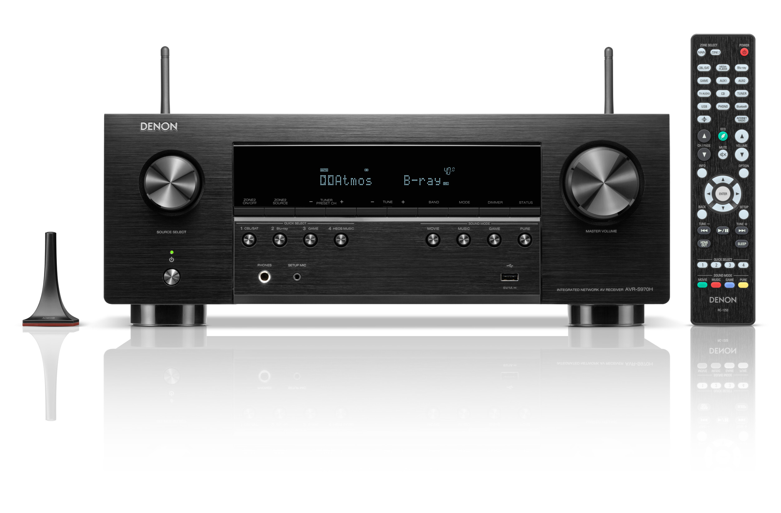 Denon AVR-S970H 7.2 AV-viritinvahvistin Denon AVR-S970H 7.2 AV-viritinvahvistin