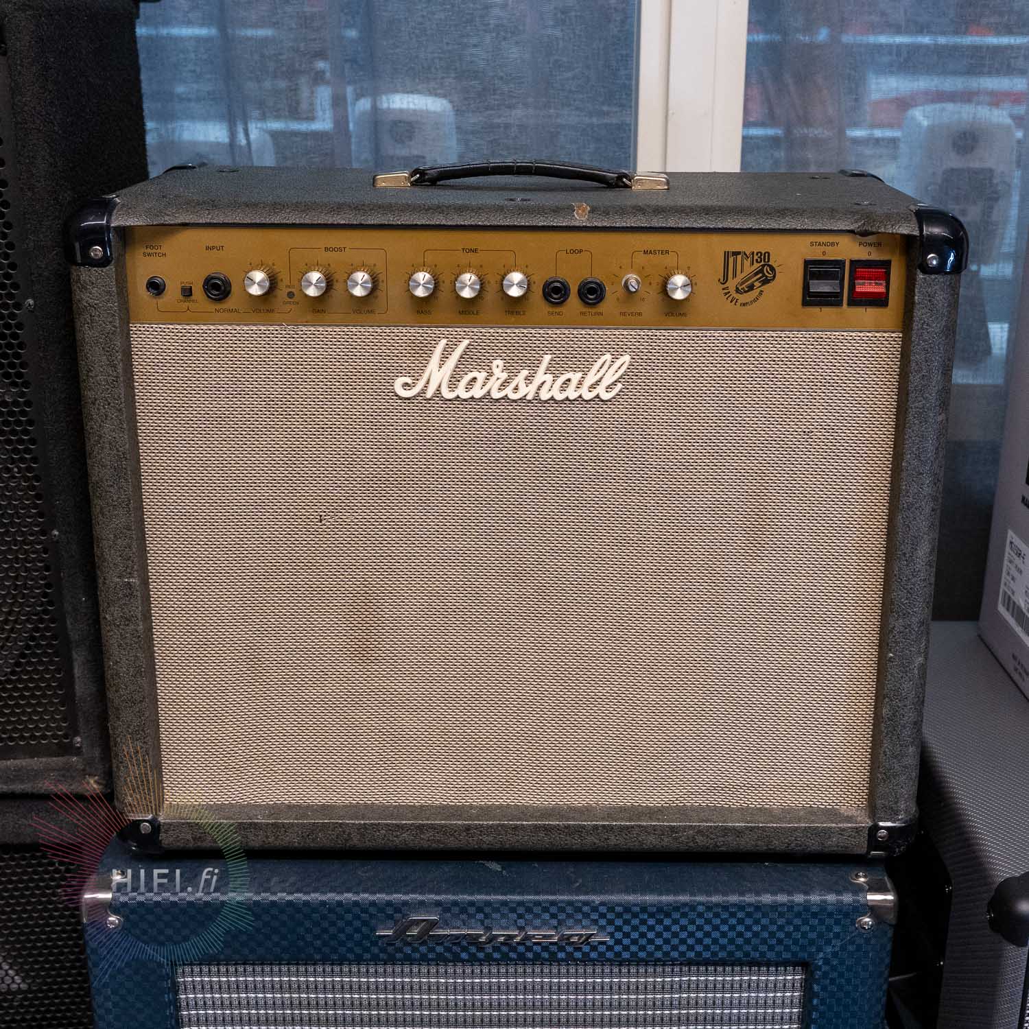 Marshall JTM-30 kitaravahvistin (käytetty) Marshall JTM-30 kitaravahvistin (käytetty)