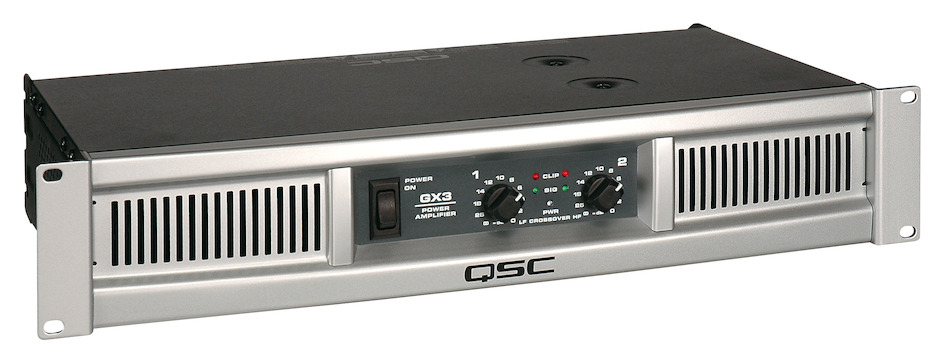 Qsc GX3 Päätevahvistin Qsc GX3 Päätevahvistin