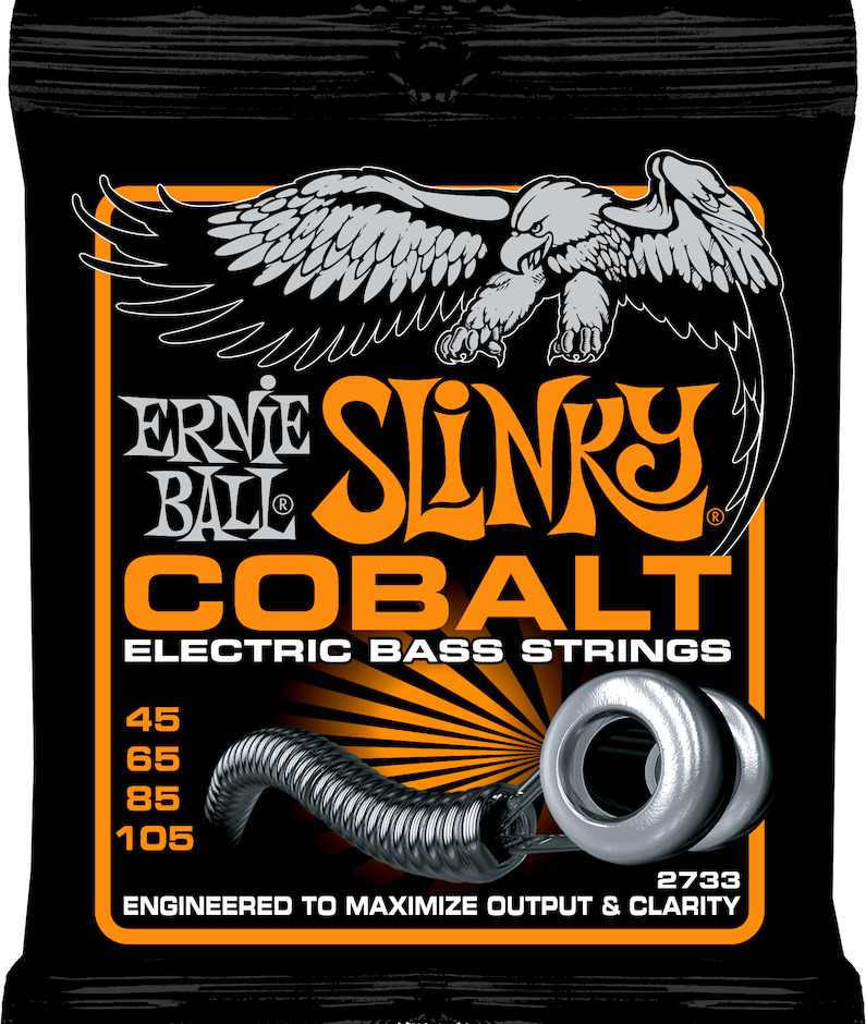 Ernie Ball EB-2733 Cobalt Hybrid Slinky Bass basson kielisarja