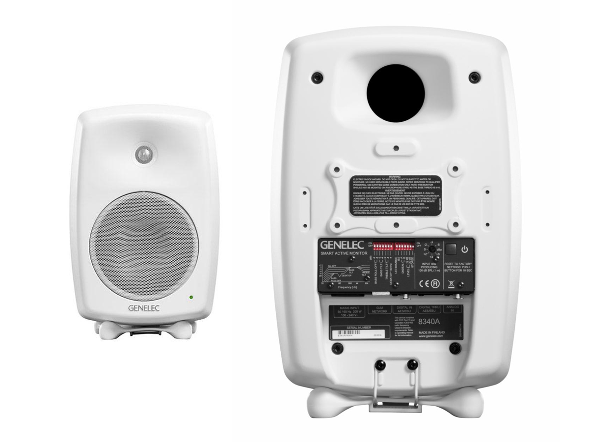 Genelec 8340 DSP Aktiivikaiutin Valkea Genelec 8340 DSP Aktiivikaiutin Valkea