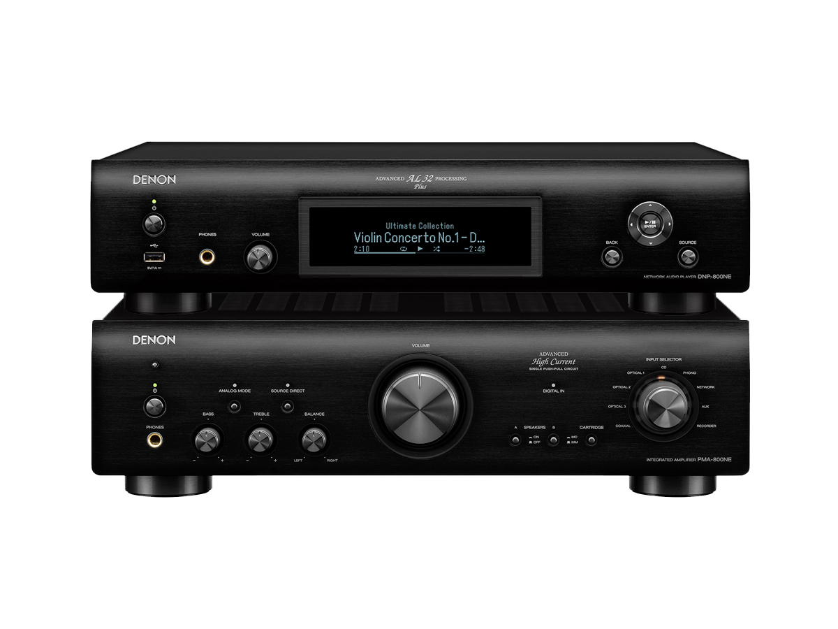 Kotihifi paketti PMA-800 + DNP800 musta Kotihifi paketti PMA-800 + DNP800 musta