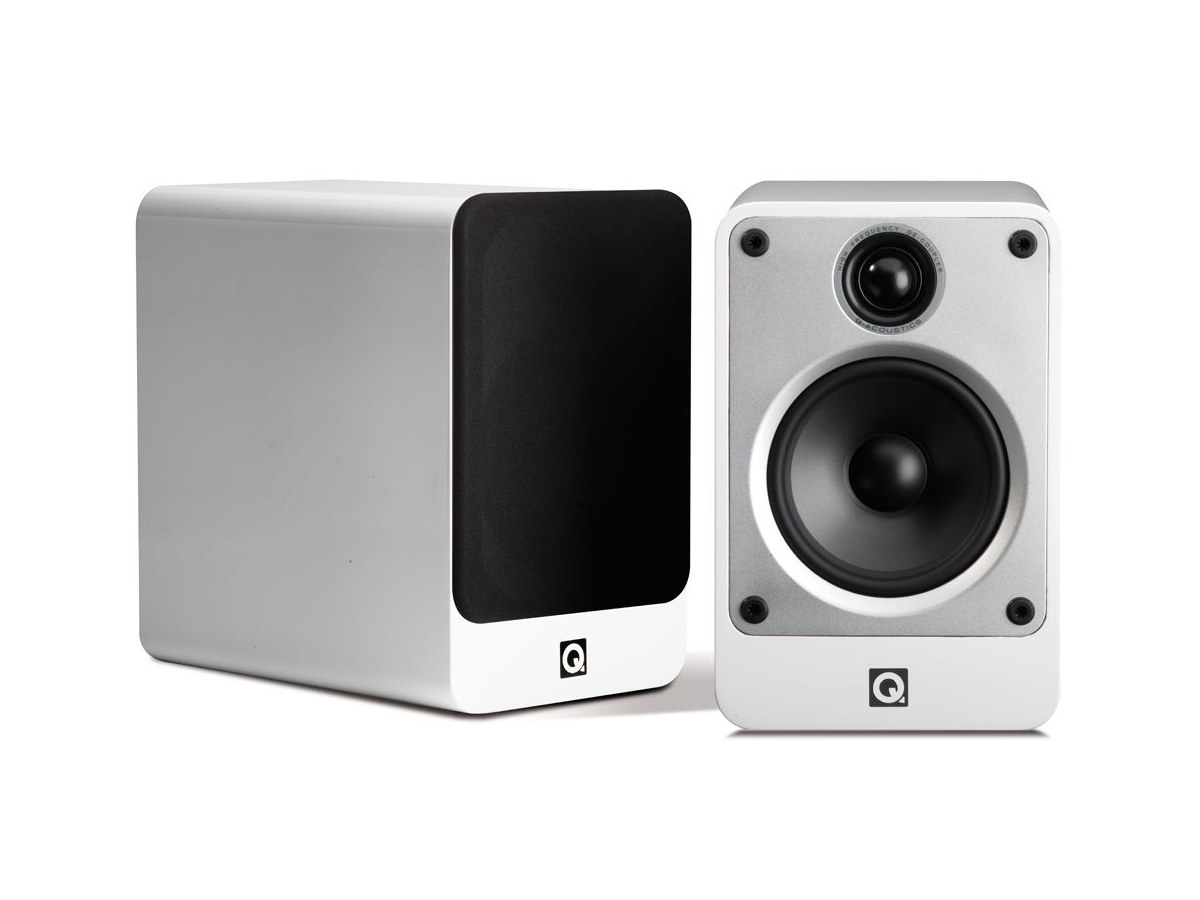 Q Acoustics Concept 20 hyllykaiutin, valkoinen Q Acoustics Concept 20 hyllykaiutin, valkoinen