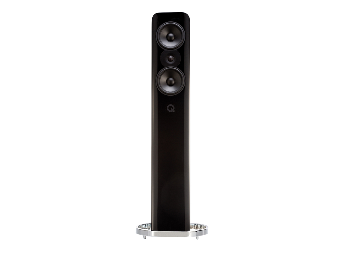 Q Acoustics Concept 500 lattiakaiutin, musta Q Acoustics Concept 500 lattiakaiutin, musta