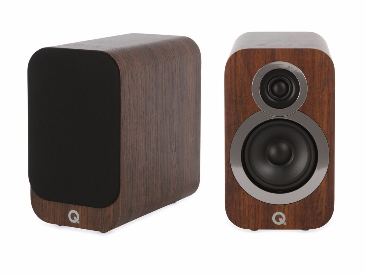 Q Acoustics Q3010i hyllykaiutin, pähkinä Q Acoustics Q3010i hyllykaiutin, pähkinä