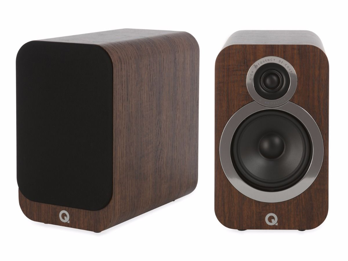 Q Acoustics Q3020i hyllykaiutin, pähkinä Q Acoustics Q3020i hyllykaiutin, pähkinä