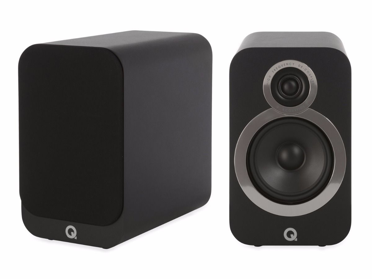 Q Acoustics Q3020i hyllykaiutin, musta Q Acoustics Q3020i hyllykaiutin, musta