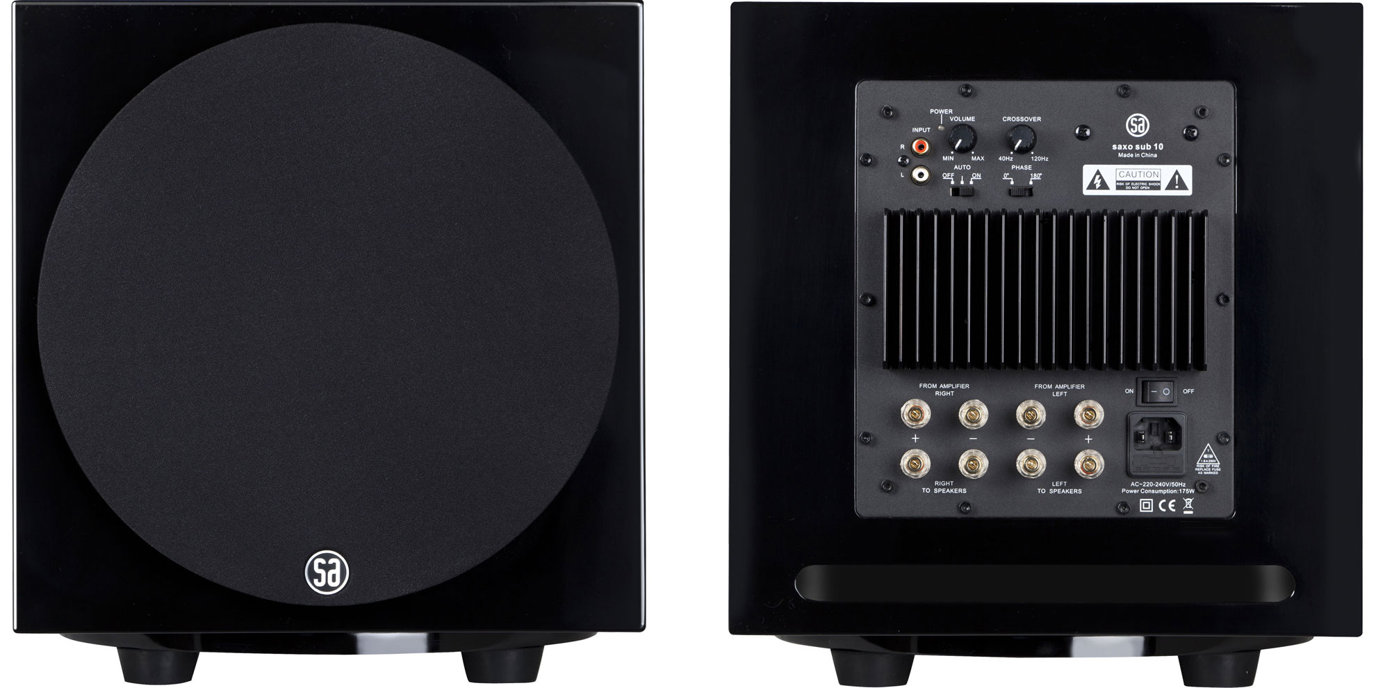 System Audio Sub 10 subwoofer musta System Audio Sub 10 subwoofer musta