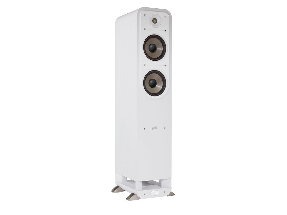 Polk Audio SIGS50E lattiakaiutin, valkoinen Polk Audio SIGS50E lattiakaiutin, valkoinen