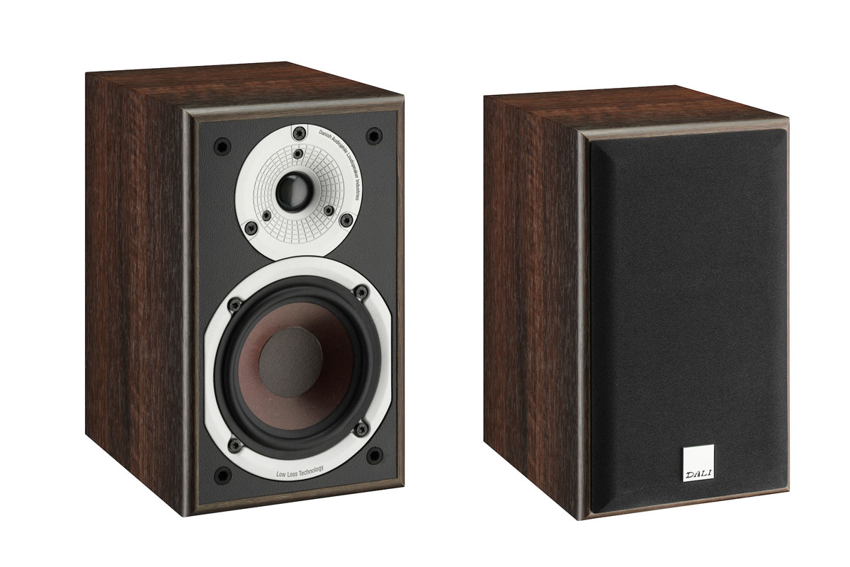 DALI Spektor 1 kaiuttimet walnut DALI Spektor 1 kaiuttimet walnut