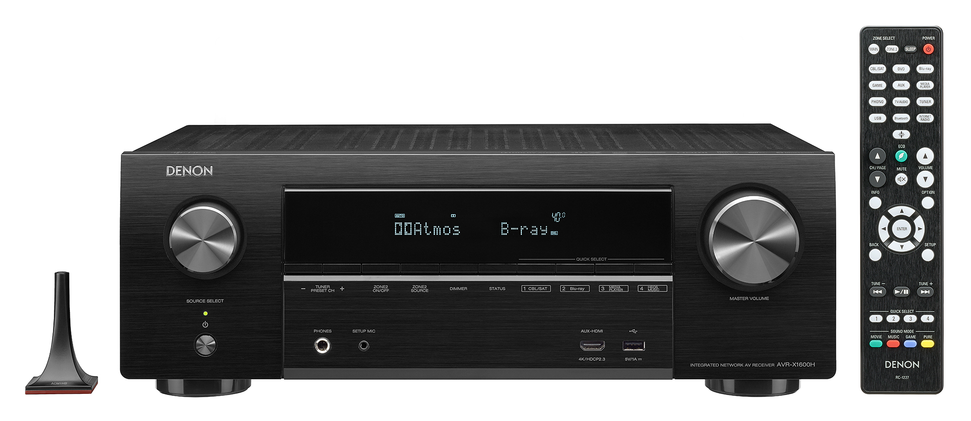 Denon AVR-X1600H viritinvahvistin Denon AVR-X1600H viritinvahvistin