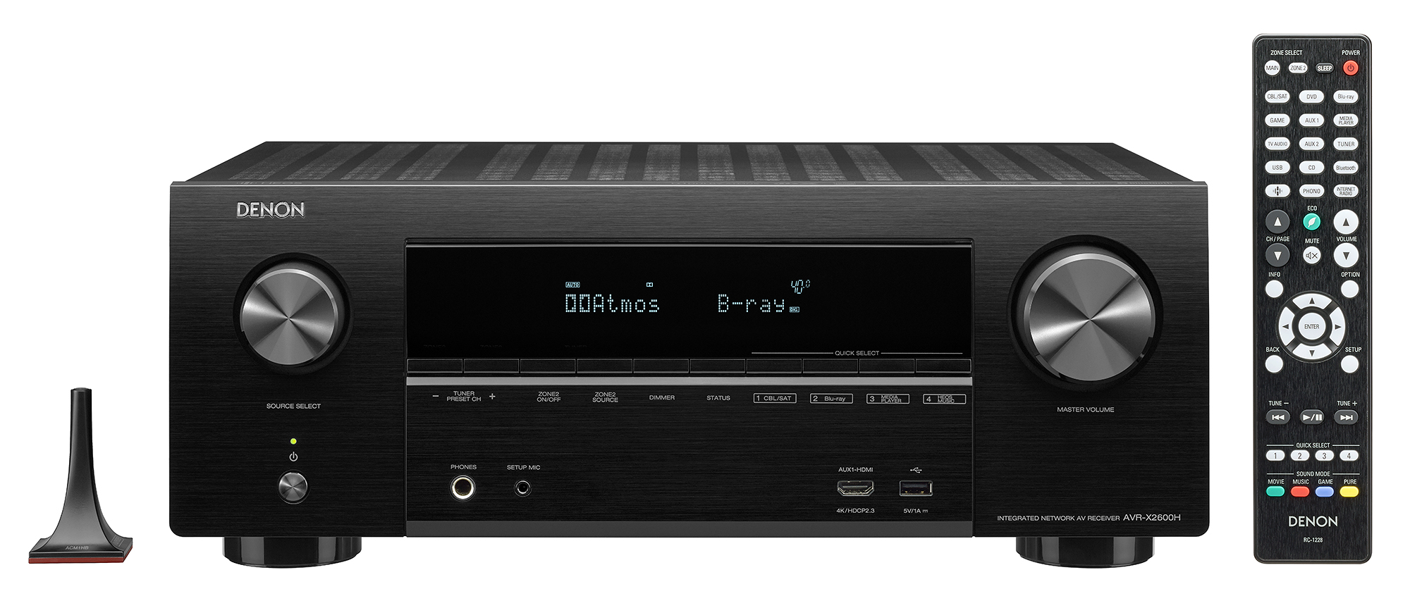 Denon AVR-X2600H viritinvahvistin Denon AVR-X2600H viritinvahvistin