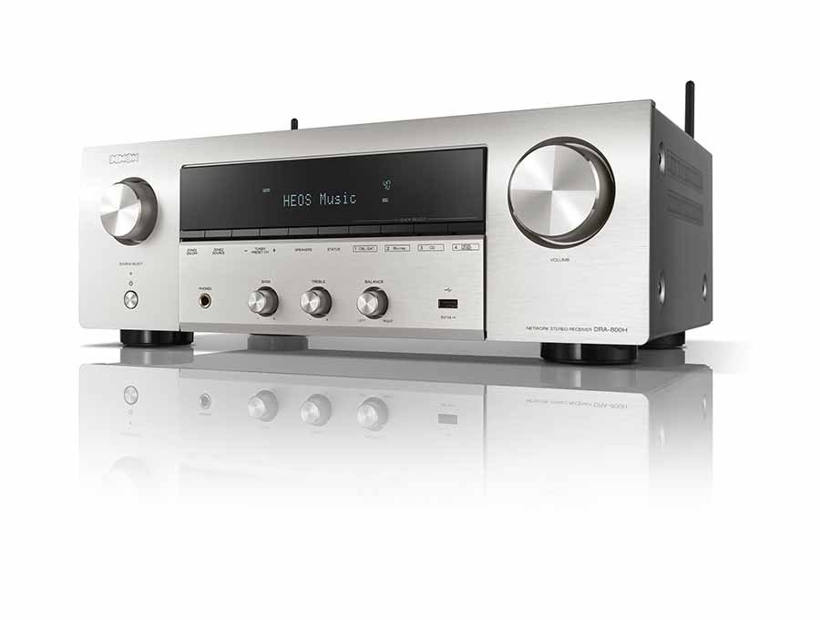Denon DRA-800H viritinvahvistin, hopea Denon DRA-800H viritinvahvistin, hopea