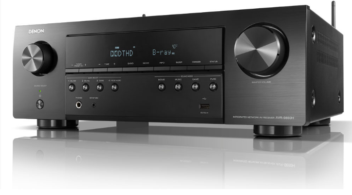 Denon AVR-S650H viritinvahvistin Denon AVR-S650H viritinvahvistin