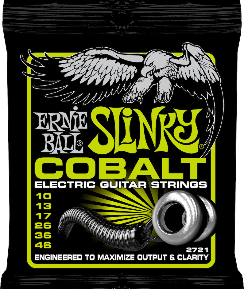 Ernie Ball EB-2721 Cobalt Regular Slinky sähkökitaran kielisarja