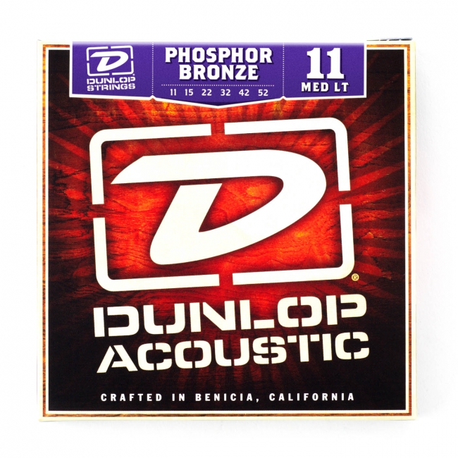 Dunlop akustisen kitaran kielet 011-052 fosforipronssi Dunlop akustisen kitaran kielet 011-052 fosforipronssi