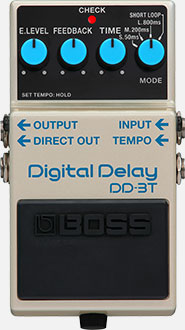 BOSS DD-3T Digital Delay pedaali BOSS DD-3T Digital Delay pedaali