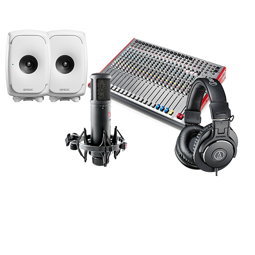 Äänentoisto- ja studiolaitteet