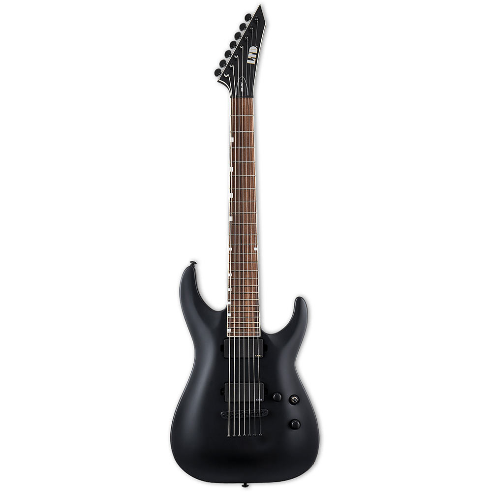 ESP LTD MH-417 BLACK SATIN 7-KIELINEN SÄHKÖKITARA ESP LTD MH-417 BLACK SATIN 7-KIELINEN SÄHKÖKITARA