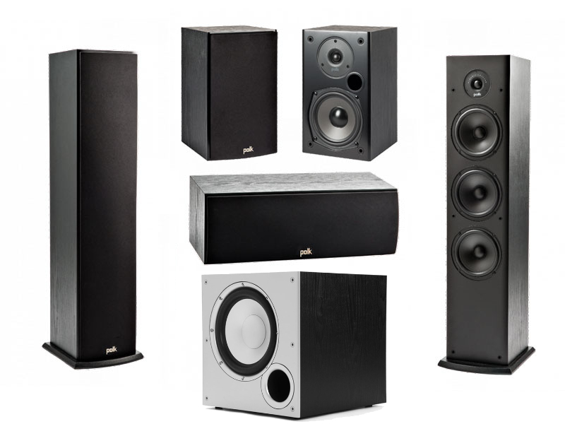 Polk Audio T-sarja 5.1-kaiutinsarja Polk Audio T-sarja 5.1-kaiutinsarja