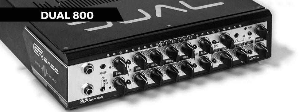 GR Bass Dual 800 bassovahvistin