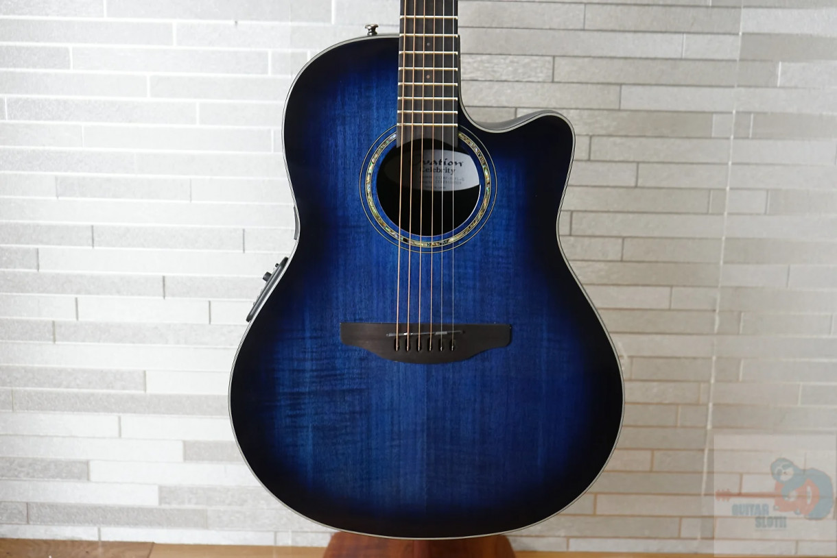 Ovation Elektro-akustinen kitara CS24-BLFL Ovation Elektro-akustinen kitara CS24-BLFL