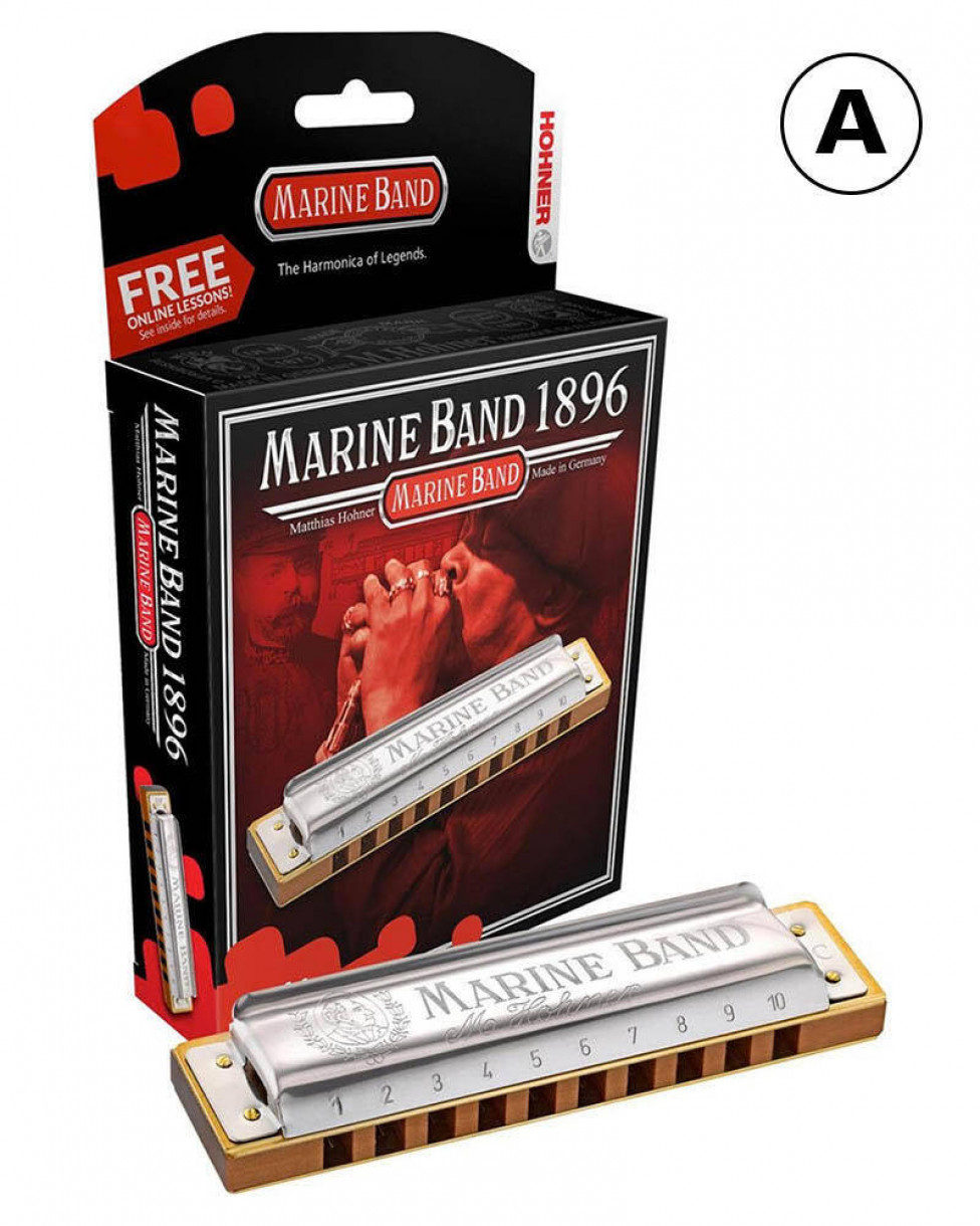 HUULIHARPPU HOHNER MARINE BAND 1896 F HUULIHARPPU HOHNER MARINE BAND 1896 F