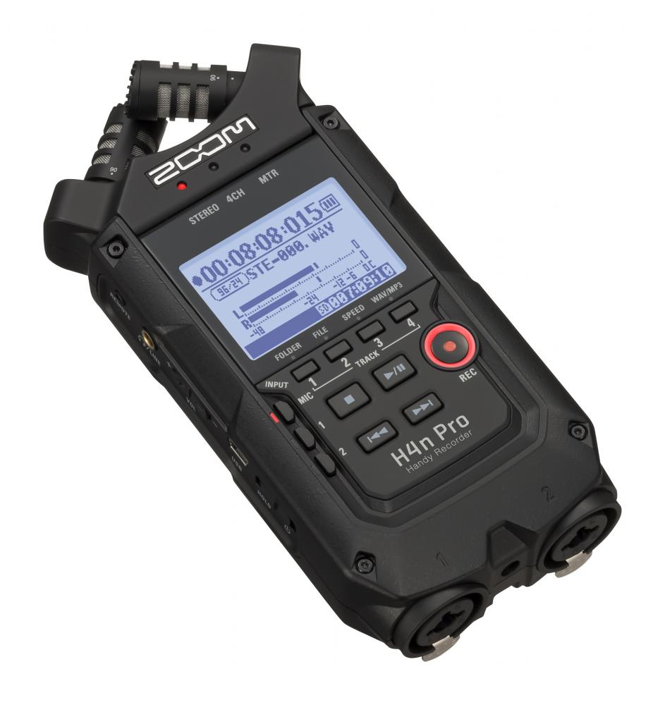 Zoom H4n Pro neliraitainen äänitallennin Zoom H4n Pro neliraitainen äänitallennin