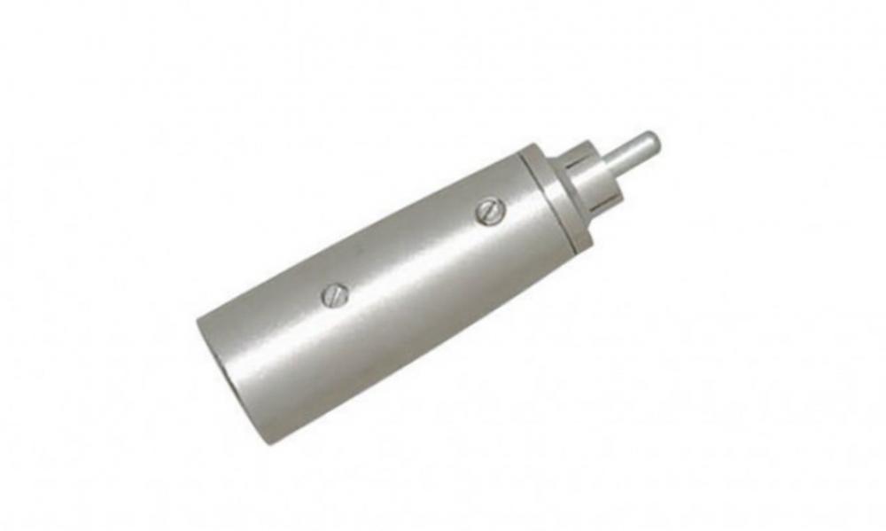 AMP D08 XLR uros - RCA uros adapteri AMP D08 XLR uros - RCA uros adapteri