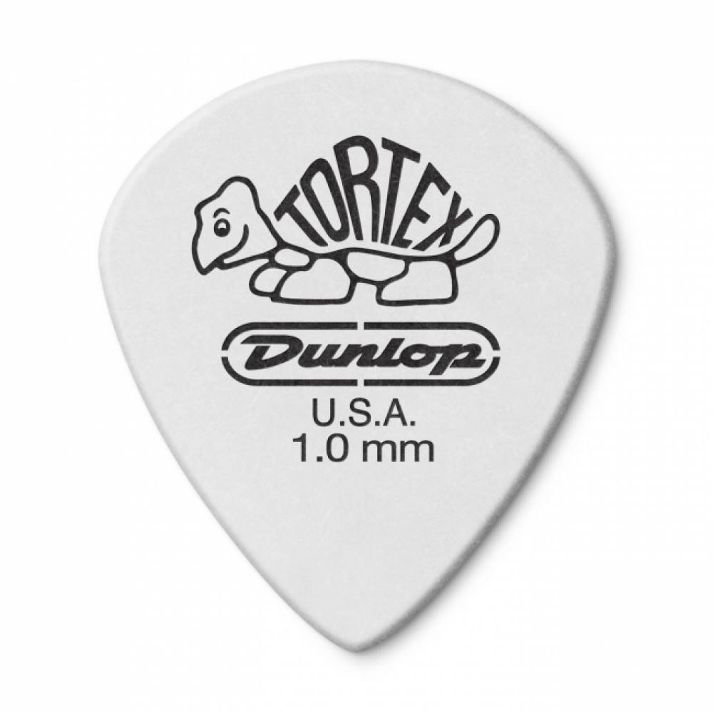 Dunlop TORTEX JAZZ III 1.0mm valkoinen plektra, 12kpl