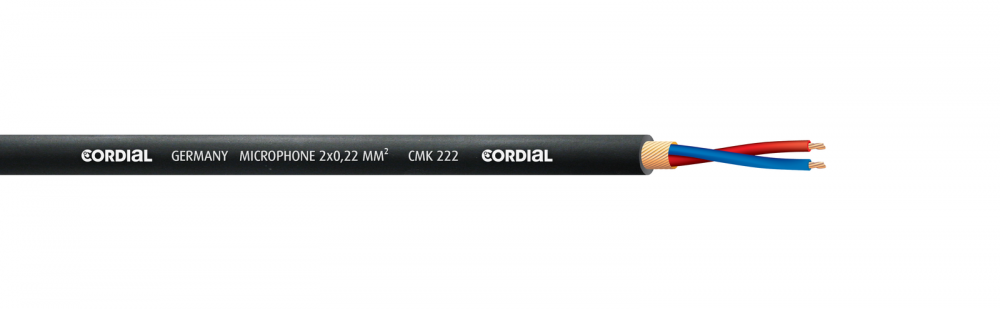 Cordial CMK222 Mikrofonikaapeli Cordial CMK222 Mikrofonikaapeli