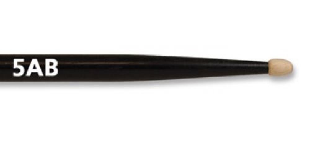 Vic Firth 5AB Wood Tip rumpukapula, musta Vic Firth 5AB Wood Tip rumpukapula, musta