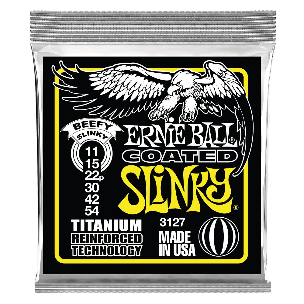 Ernie Ball EB-3127 Coated Beefy Slinky sähkökitaran kielisarja