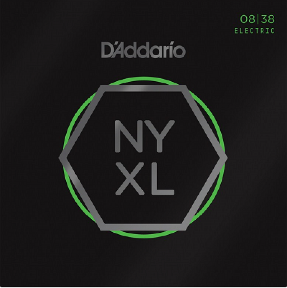 D'Addario NYXL0838 kielisetti 008-038 sähkökitaralle