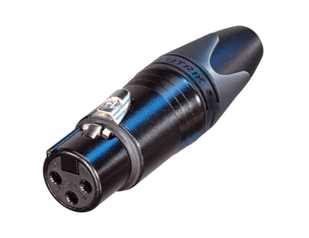 Neutrik NL4FXX-W-L 4-nap. speakON johtoliitin