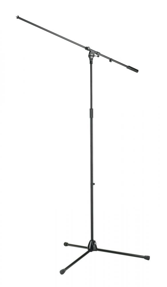 K&M 21021B Overhead mikrofoniteline, musta