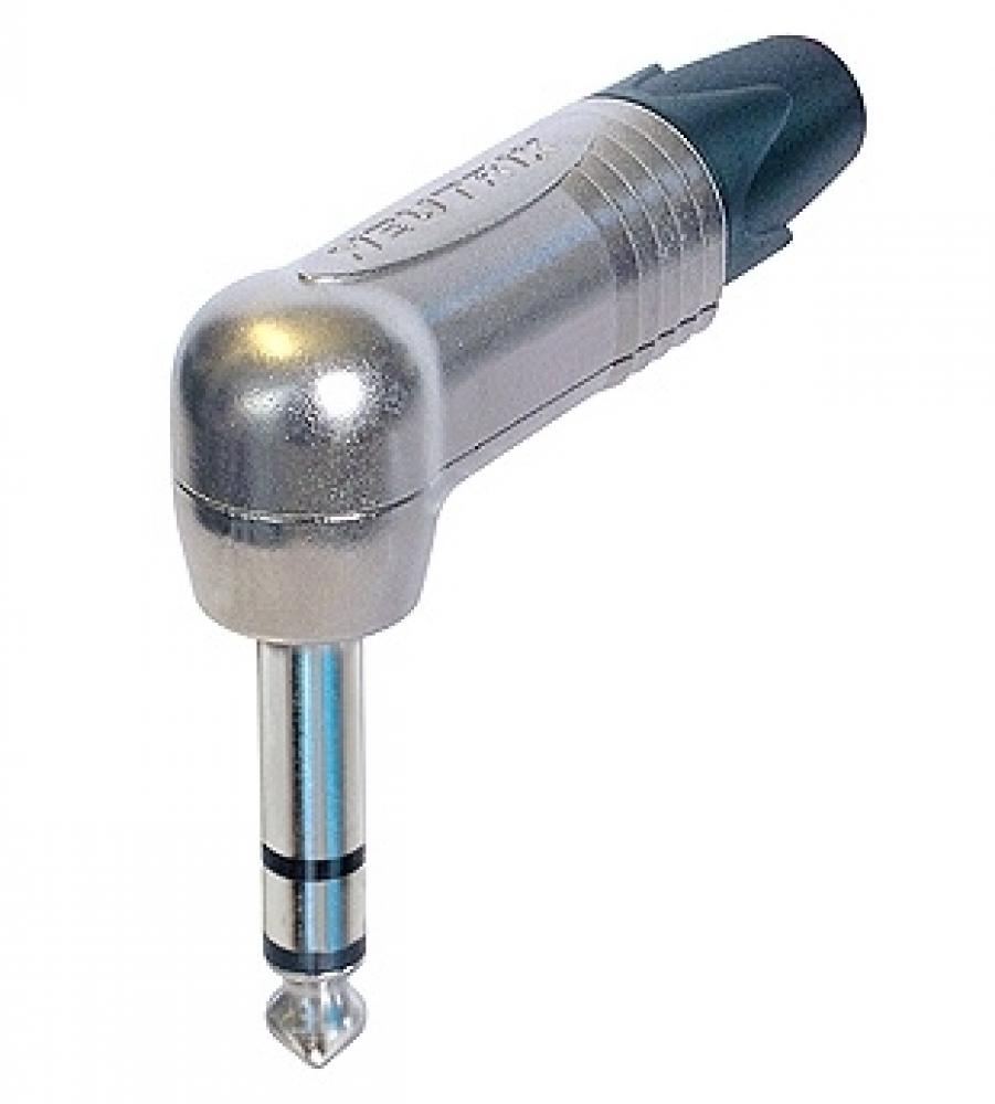 Neutrik 6.3 mm Stereoplugi kulmalla Neutrik 6.3 mm Stereoplugi kulmalla
