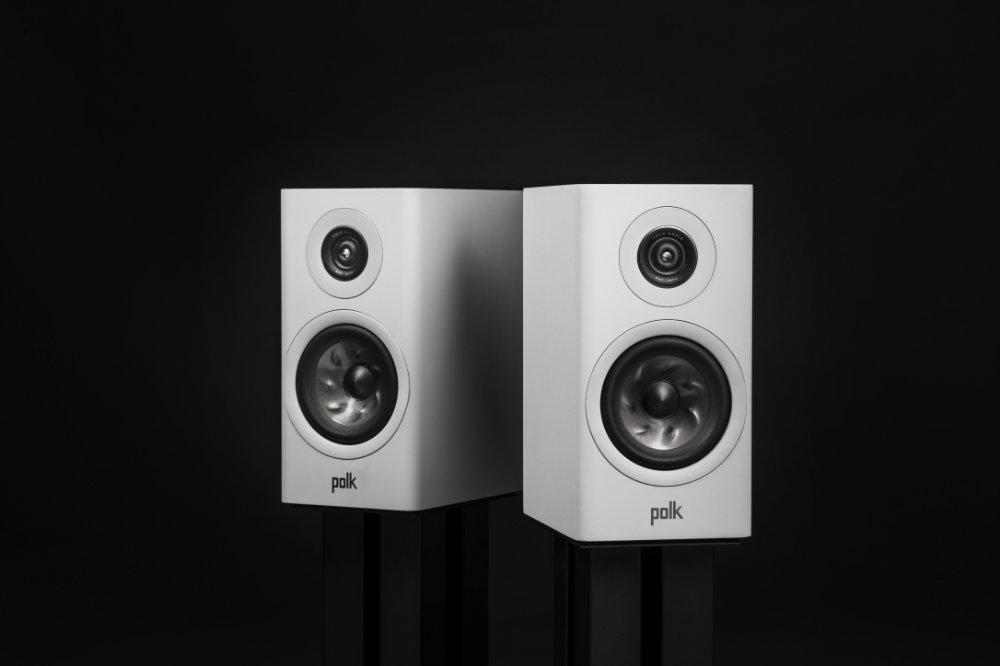 Polk Audio R100 jalustakaiutinpari, valkoinen