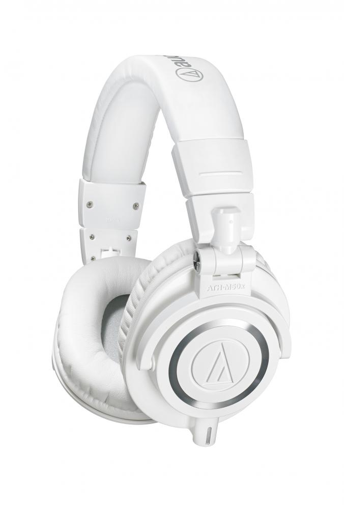 Audio-Technica ATH-M50X studiokuulokkeet, valkoinen Audio-Technica ATH-M50X studiokuulokkeet, valkoinen