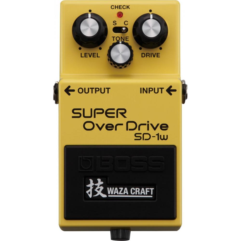 Boss SD-1W Super Overdrive Waza Craft kitarapedaali Boss SD-1W Super Overdrive Waza Craft kitarapedaali