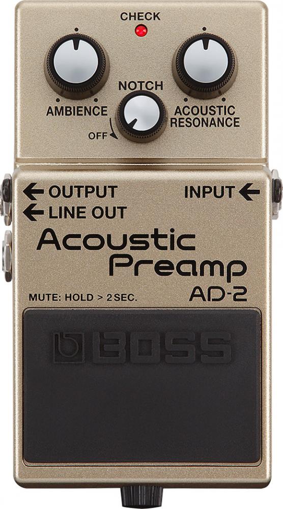 BOSS AD-2 Acoustic Preamp etuvahvistin BOSS AD-2 Acoustic Preamp etuvahvistin