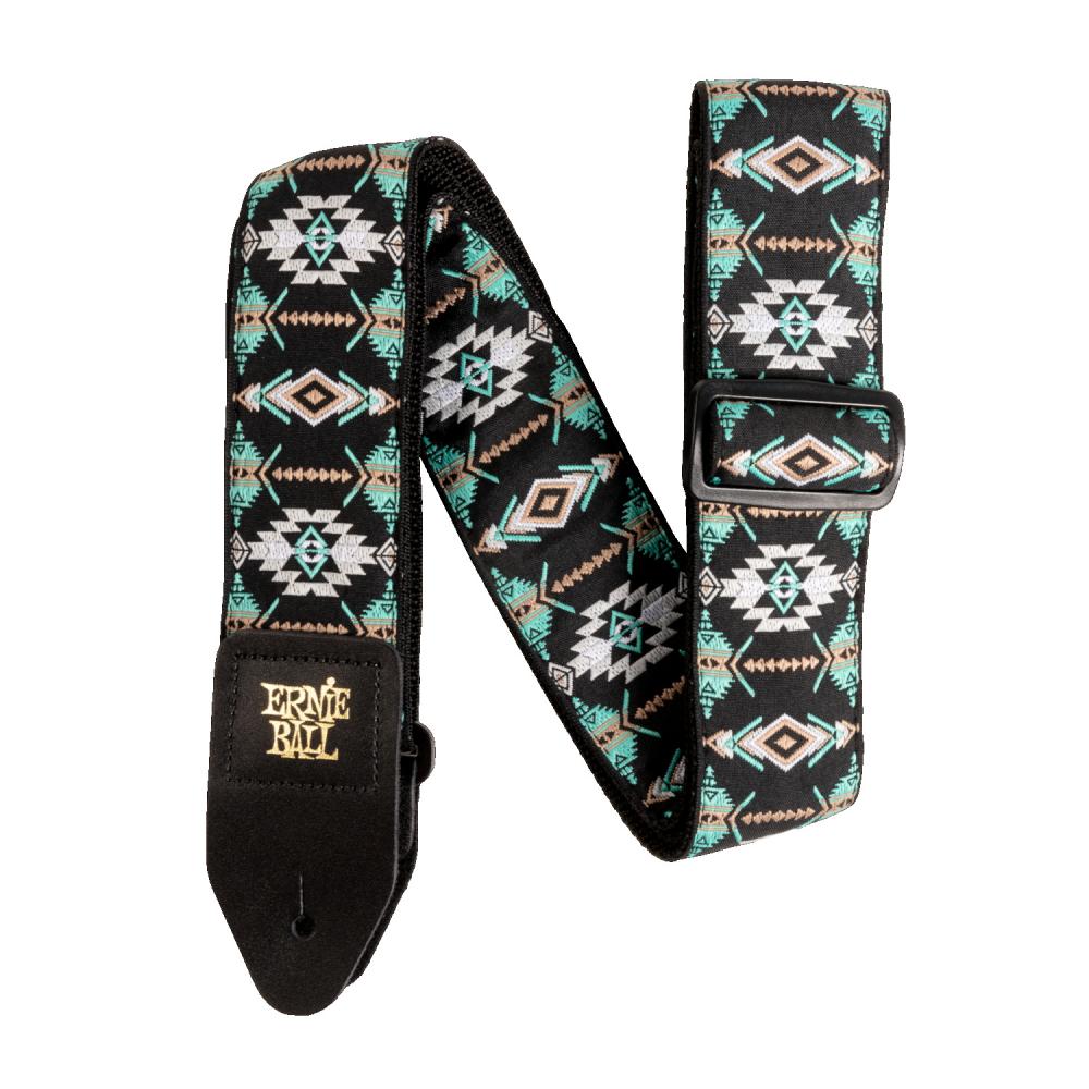 Ernie Ball EB-5325 Southwest Turquoise Strap Kitarahihna Ernie Ball EB-5325 Southwest Turquoise Strap Kitarahihna